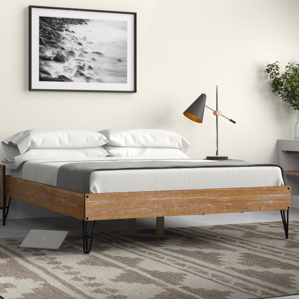 Grain Wood Furniture Montauk Solid Wood No Headboard Bed & Reviews